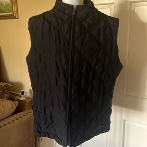 NWT Authentic Burberry Black Quilted Vest